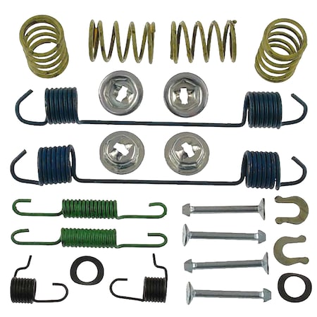 Carlson Brake Hardware Nissan 90-86 All In 1 Kit, 17322 17322